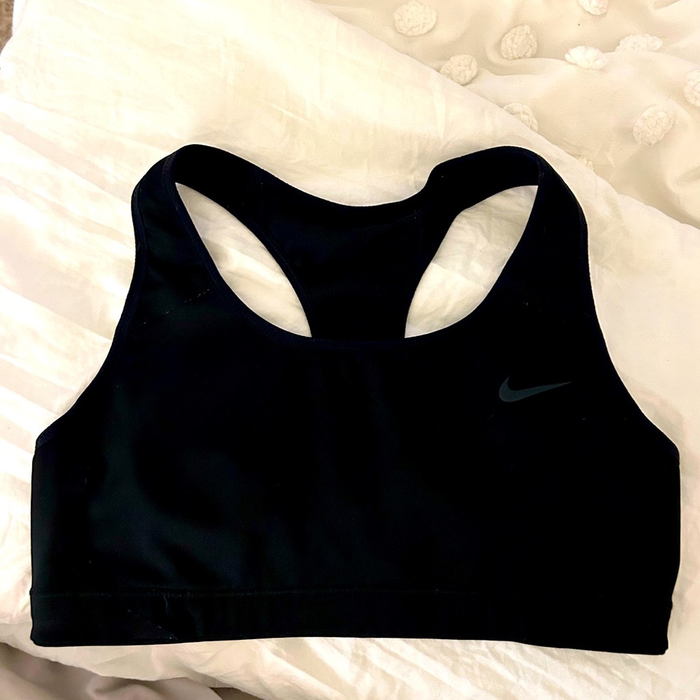 Nike Women’s Dri-Fit Sports Bra.  Size small.  Not Padded.